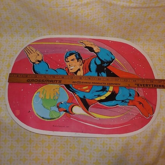 ❎SOLD❎ Rare! Vintage 70s Superman Comic Placemats - Picture 12 of 12